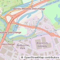 Map of Northampton, Northamptonshire