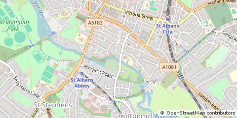 Map of ST. Albans