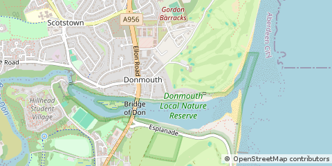 Map of Aberdeen