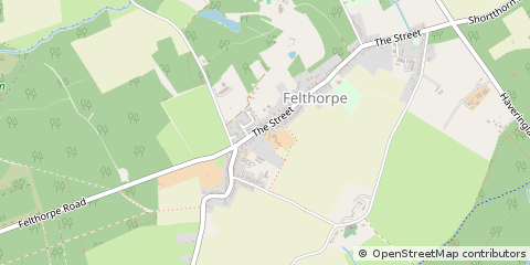 Map of Norwich, Norfolk