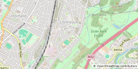 Map of Bristol