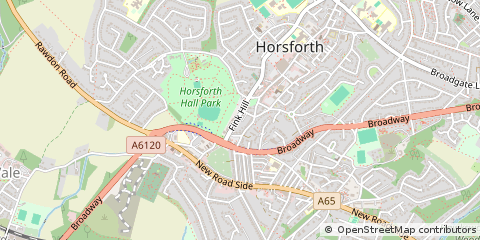 Map of Leeds