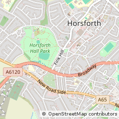 Map of Leeds