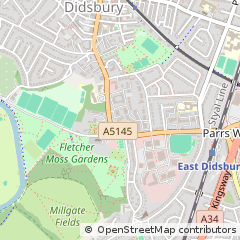 Map of Manchester