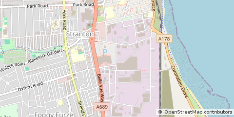 Map of Hartlepool