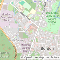 Map of Bordon