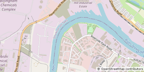 Map of Middlesbrough