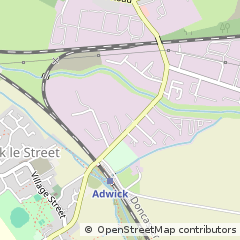 Map of London, South Yorkshire