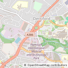 Map of Plymouth, Devon