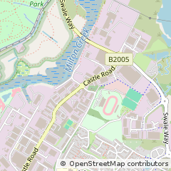 Map of Sittingbourne, Kent