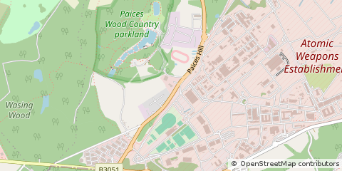 Map of Reading, Berkshire