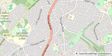 Map of Leeds