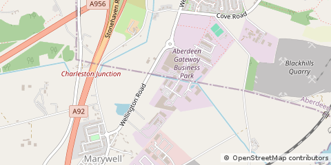 Map of Aberdeen
