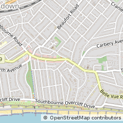 Map of Bournemouth