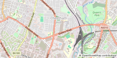 Map of Manchester