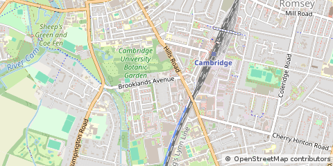 Map of Cambridge