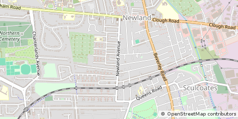 Map of Hull