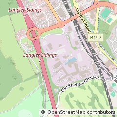 Map of Stevenage