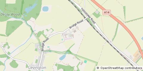 Map of Ipswich, Suffolk