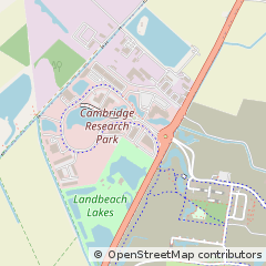Map of Cambridge, Cambridgeshire