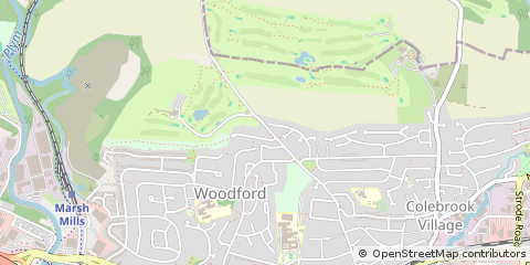 Map of Plymouth, Devon