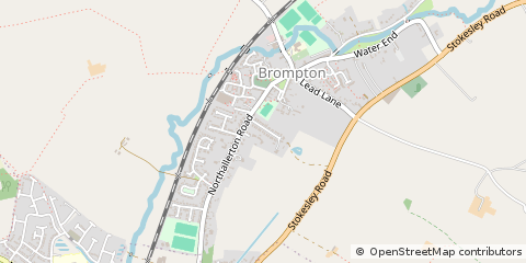 Map of Northallerton, North Yorkshire