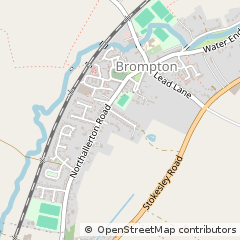 Map of Northallerton, North Yorkshire