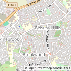 Map of Ipswich, Suffolk