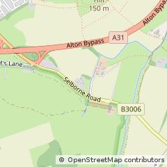 Map of Alton, Hants