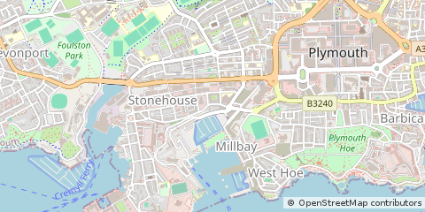 Map of Plymouth