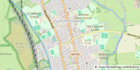 Map of Oxford