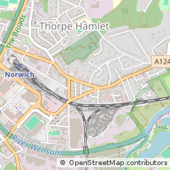 Map of Norwich, Norfolk