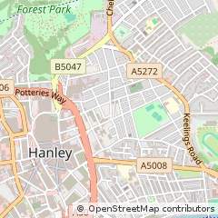 Map of Stoke-on-Trent