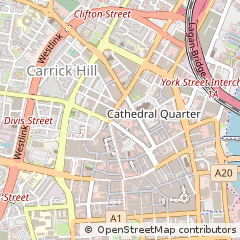 Map of 19-27 Church Street, Belfast