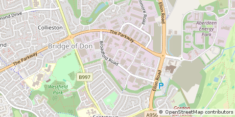 Map of Aberdeen