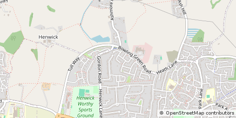 Map of Thatcham, Berkshire