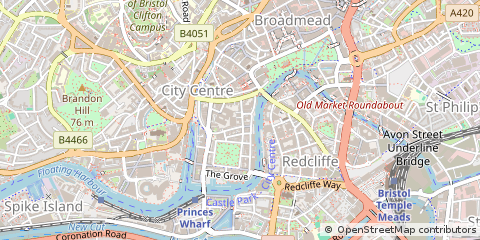 Map of Bristol