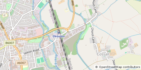 Map of Ilkeston