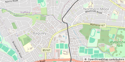Map of Manchester