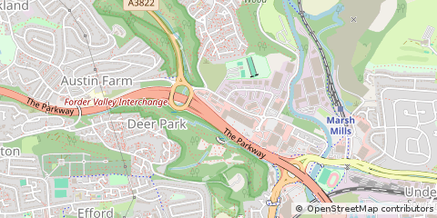 Map of Plymouth, Devon