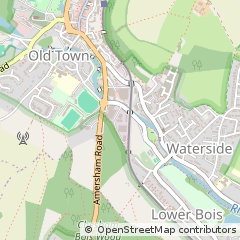 Map of Chesham, Bucks