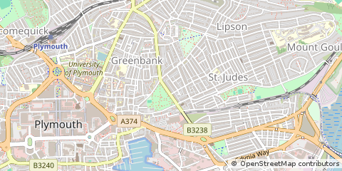 Map of Plymouth