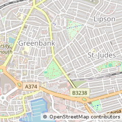 Map of Plymouth
