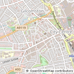 Map of Aberdeen