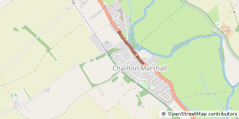 Map of Blandford Forum