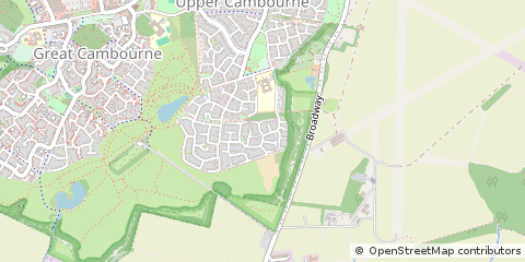 Map of Cambridge, Cambridgeshire