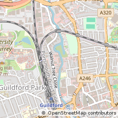 Map of Guildford
