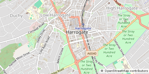 Map of Harrogate