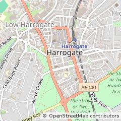 Map of Harrogate