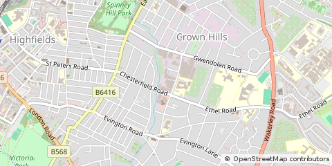 Map of Leicestershire